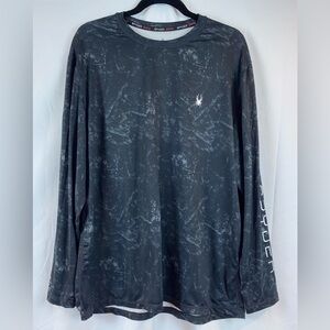 Spyder Rash Guard Surf Sand Sun Long Sleeve Large Bundle of Two‎